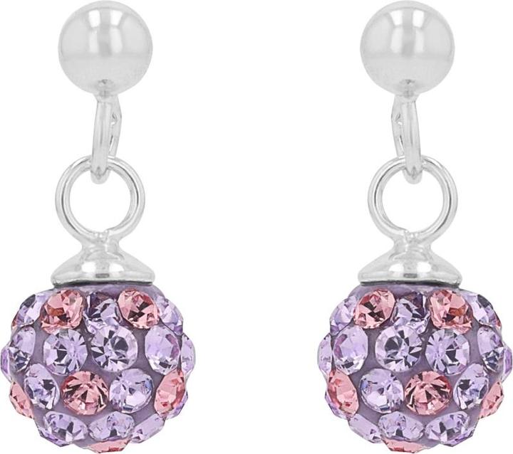zz_ArchivedByPCD_Amor Schmuck_zu_Amor Amor Ohrschmuck für Mädchen, 925 Sterling Silber, Kristallglas (Silber 925)