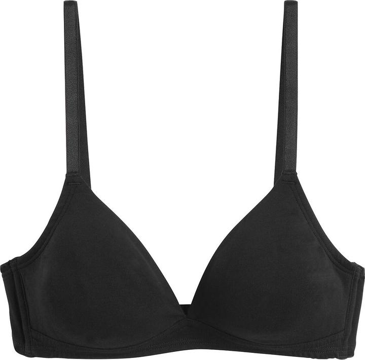 La Redoute Collections Unifarbener Triangel-BH Cottone