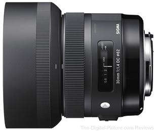 Produktbild Sigma 30mm, f/1.4 DC HSM ART, Nikon F DX (Nikon F, APS-C / DX)