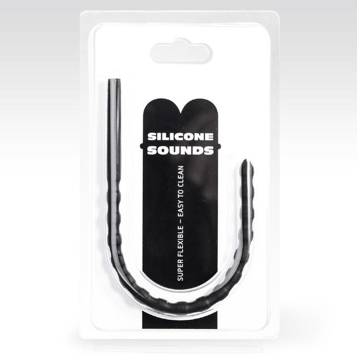 Immagine prodotto All Black Sonda Uretrale In Silicone Da 6-8 mm Completamente Nera