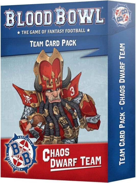 Produktbild Games Workshop Blood Bowl: Chaos Dwarf Cards