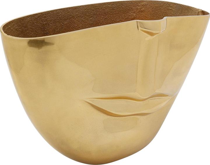 Actual product image Kare Design Vase Half Face Gold 46cm