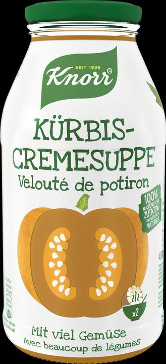 Image du produit Knorr 100% naturel Velouté de potiron, soupe à la crème de potiron, légumes cultivés de manière durable (450 ml)