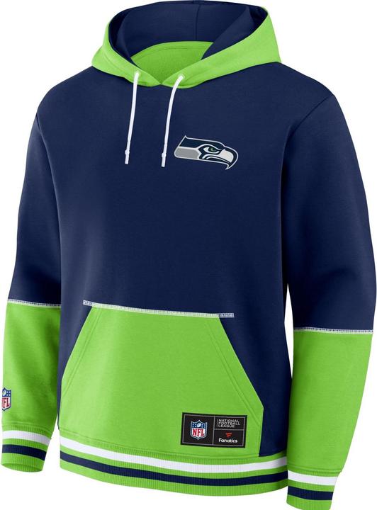 Immagine prodotto Fanatics Foundation Fleece Hoody - NFL Seattle Seahawks - XX (XXL)