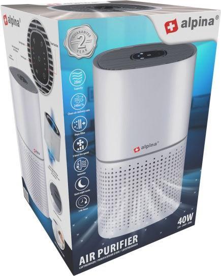 Actual product image alpina Air purifier 230V 50W 240 m³/h (28 m²)