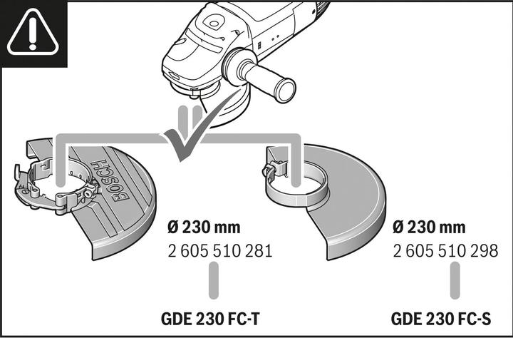 Image du produit Bosch Professional Unité de dépoussiérage GDE 230 FC-T Pr