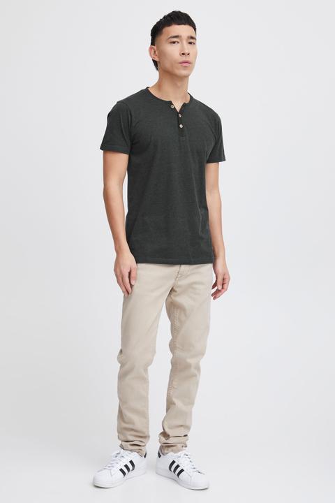 Immagine prodotto Solid Volker T-Shirt A Maniche Corte Maglietta Da Uomo Con Collo Grandad (L)