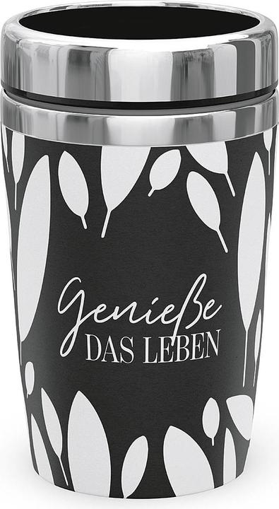 Produktbild La Vida Thermobecher to go 'Salt&Pepper' 9er Display (0.24 l)