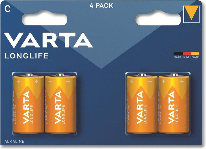 Image du produit Varta Longlife (4 pcs, C, 7600 mAh)