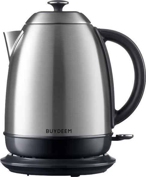 Actual product image Buydeem Teapot Electric Kettle, model K640, color Stainless Steel, EU (1.70 l)