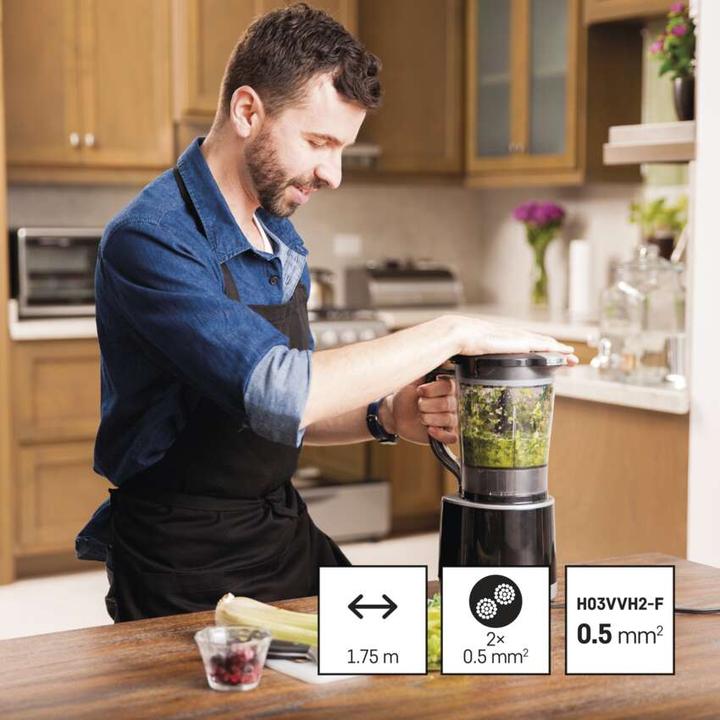 Image du produit Emos Câble d'alimentation pour TV LCD, DVD/CD (1.75 m)