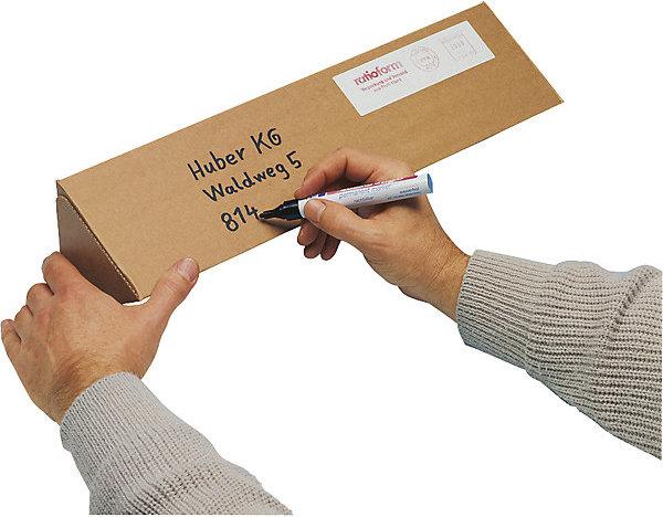Actual product image kaiserkraft Shipping sleeve, triangular (20 x)
