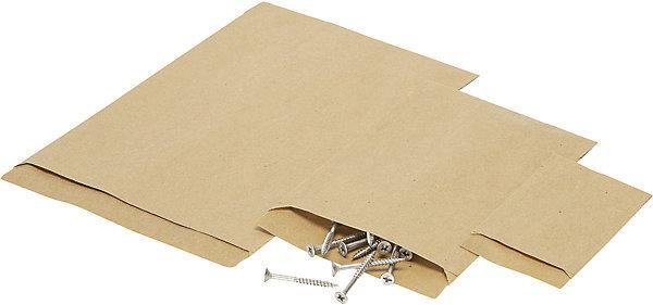 Actual product image kaiserkraft terra flat bag, made from kraft paper, LxW 93 x 63 mm, 50 g/m², pack of 500, 2+ (40 Piece)