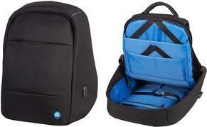 Produktbild Lightpak Laptop-Rucksack RPET Kunstfaser schwarz (27 l)