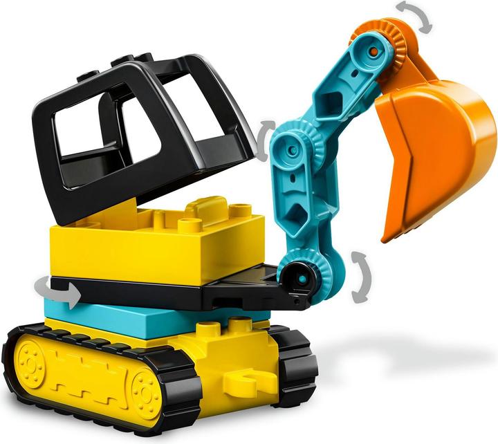 Actual product image LEGO DUPLO excavators and trucks (10931)