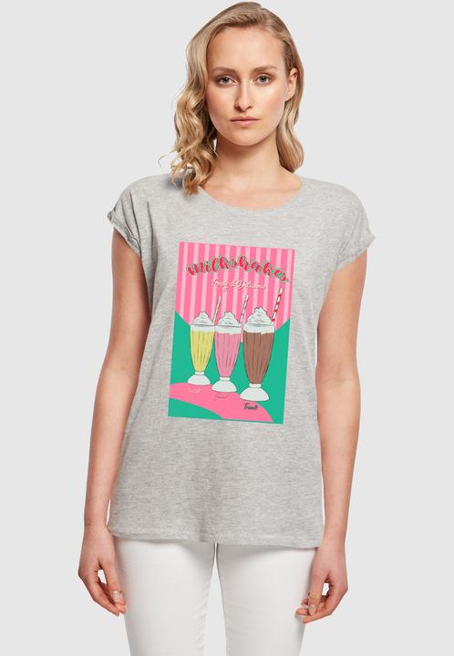 Immagine prodotto Mister Tee MisterTee Ladies Milkshake Tee - Maglietta a spalla larga - 178079 (M)