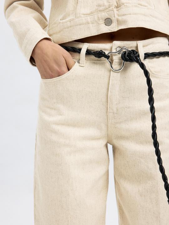 Actual product image Selected Femme Mid Waist Barrel Fit Jeans (W31/L32)