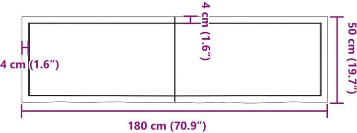 Immagine prodotto VidaXL Emerald (180 x 4 x 50 cm)