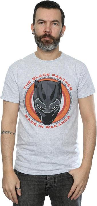 Immagine prodotto Maglietta Uomo Black Panther Made in Wakanda Rosso (M)