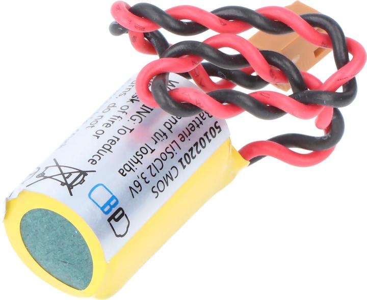 Produktbild AccuCell Batterie C52005, ER3V-C, ER3V/3.6V, FBT030A, NP8P-BT (1 Stk., CR 1/2AA, 1200 mAh)