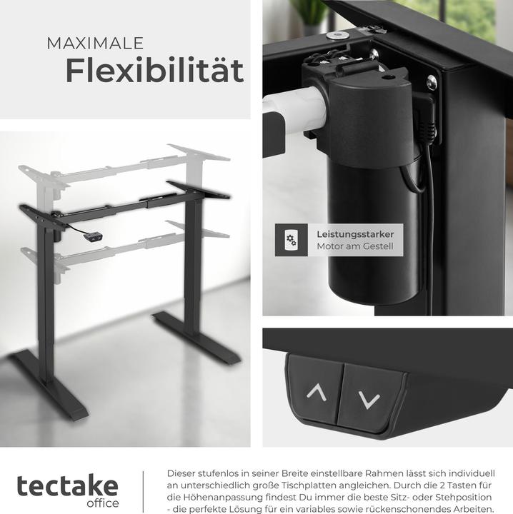 Image du produit tectake Bureau assis debout