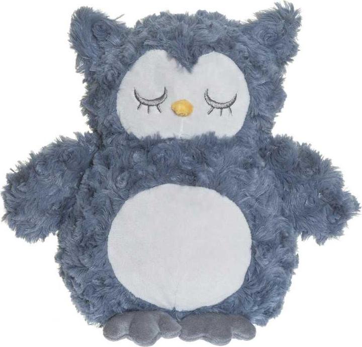 Image du produit Teddykompaniet Peluche Teddy Heaters hibou bleu (25 cm)