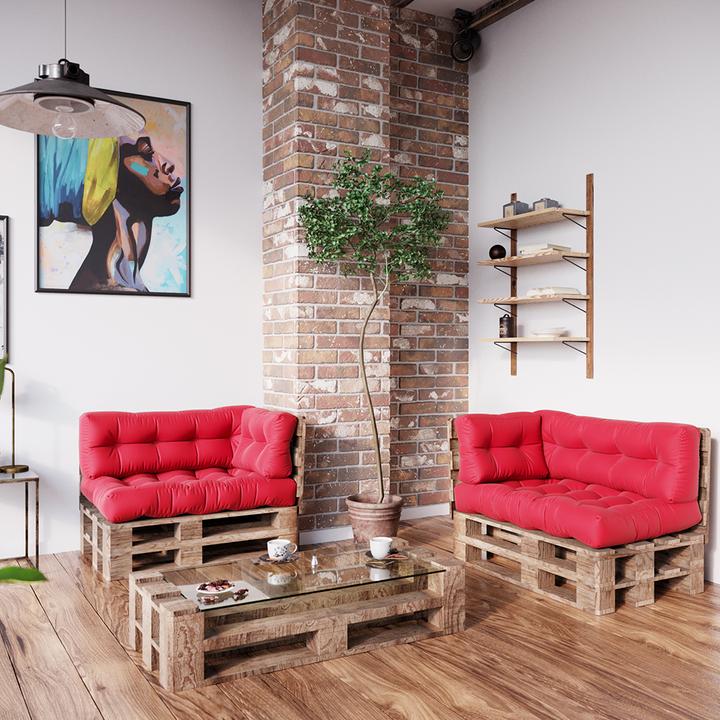 Image du produit Vicco Palettenkissen Flocken (120 x 40 x 20 cm)