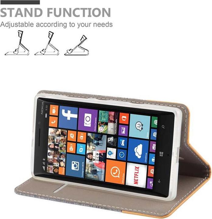Productafbeelding Cadorabo Boek Jeans Optiek Cover (Nokia Lumia 930, Nokia Lumia Icoon 929)