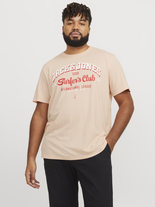 Produktbild Jack & Jones Jjelogo Tee Ss O-Neck 2 Col Aw24 S Pls (6XL)