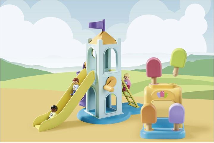 Actual product image Playmobil Adventure tower with ice cream stand (71326, Playmobil 1.2.3)