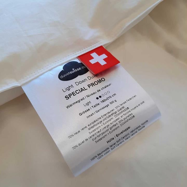 Actual product image Duvetsuisse Special Promo Light (570 g, 200 x 210 cm)