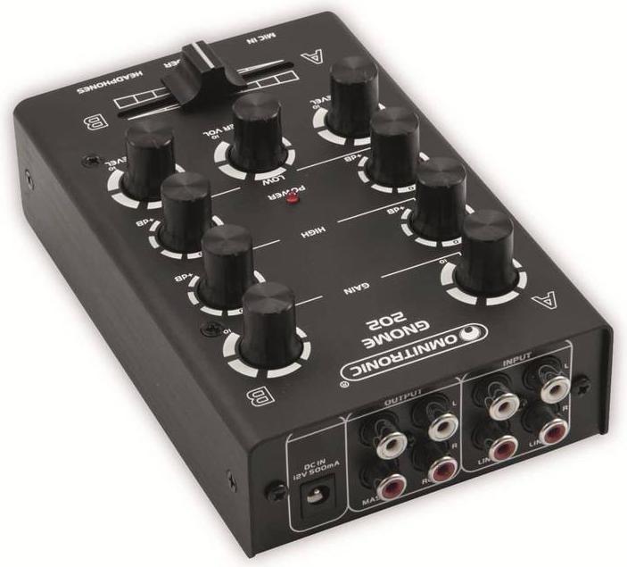 Image du produit Omnitronic Table de mixage DJ Gnome E-202 (Contrôleur DJ)