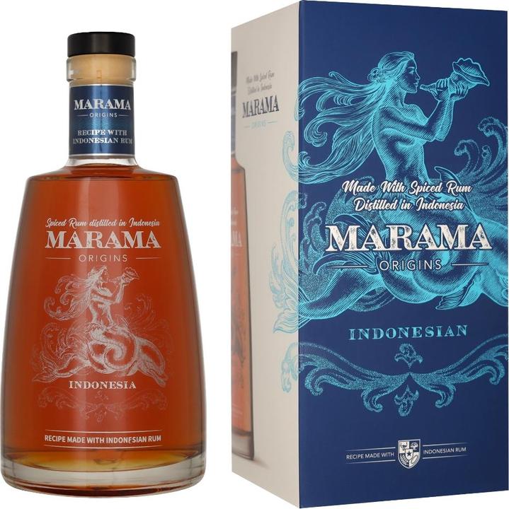 Produktbild Marama Light  Style Marama ORIGINS Indonesian Spiced Rum 40% Vol. 0,7l in Geschenkbox