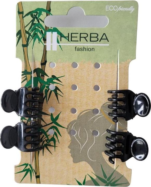 Produktbild Herba Ecofriendly Pinzettina 1.6cm schwarz (4 Stk.)