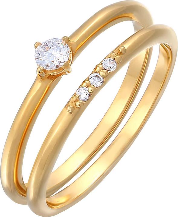 Produktbild Elli Kristall Ring (54, 925 Silber)