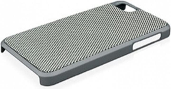 Actual product image Macally Weave Snap On Case for iPhone 5/5S/SE Grey (Apple iPhone 5s)