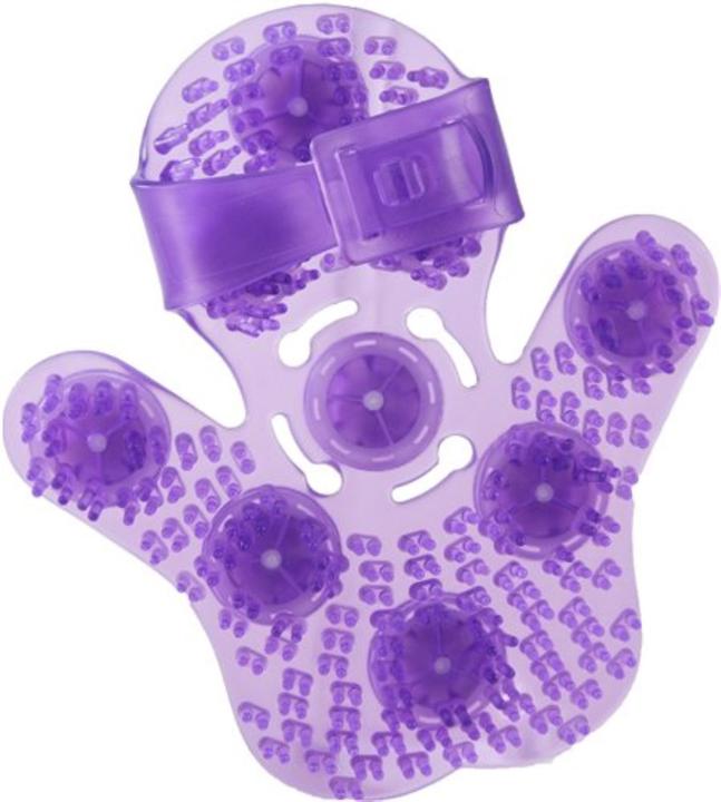 Image du produit PowerBullet Gant de massage à billes violet