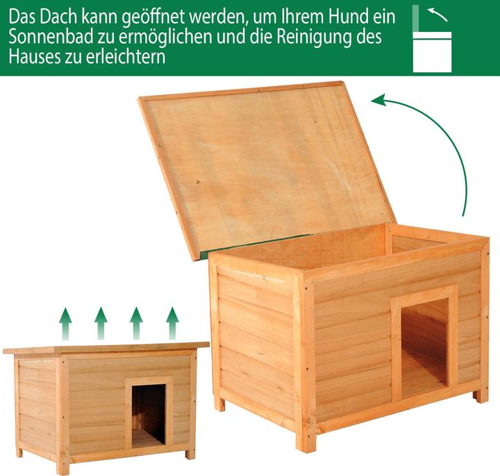 Produktbild PawHut Hundehaus (Hundehütte)