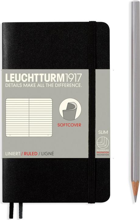 Image du produit Leuchtturm1917 Calepin (A5, À rayures, Couverture souple)