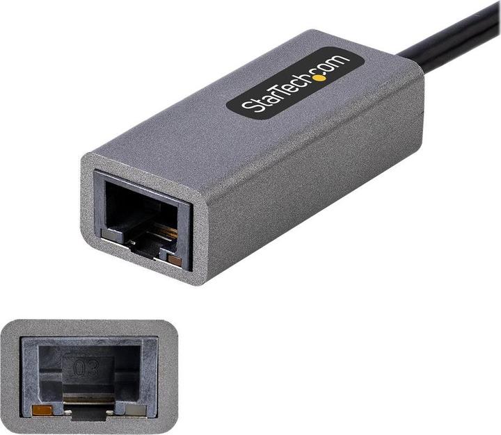 Image du produit StarTech USB To Ethernet Adapter - 1gb (USB, RJ45 Gigabit Ethernet (1x))