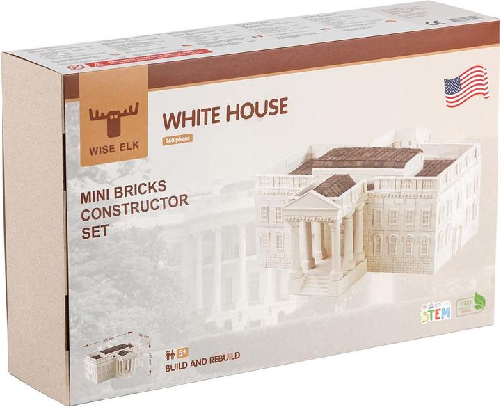 Produktbild Wise Elk Weisses Haus - Modellbausteine