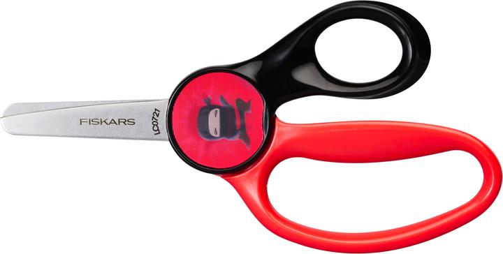 Immagine prodotto Fiskars Forbici per bambini con immagine di ninja Da 6 anni Lunghezza: 13 cm (13 cm)