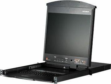 Actual product image Aten 17" TFT KVM Switch for 1U Rack