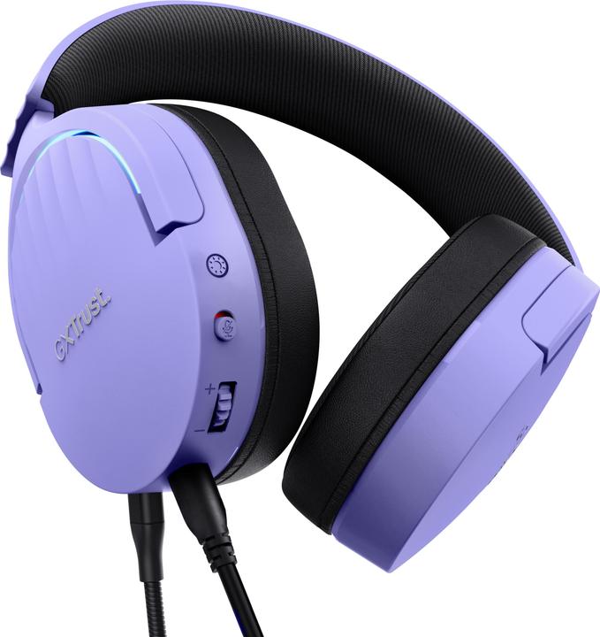 Produktbild Trust GXT490P FAYZO 7.1 USB HEADSET PURPLE (Kabelgebunden)