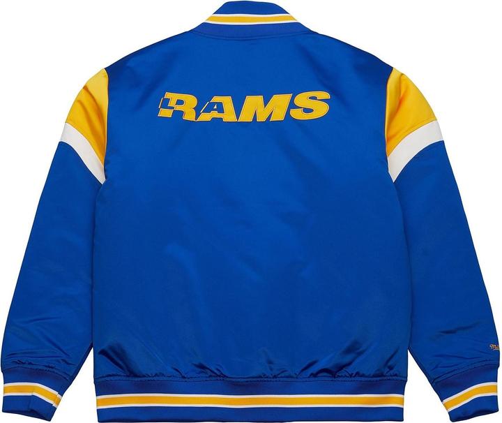 Produktbild Mitchell & Ness M&N Heavyweight Satin Jacke NFL Los Angeles Rams - S (S)