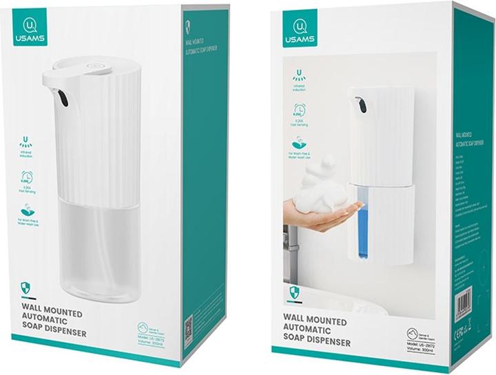 Image du produit Usams Automatyczny dozownik bezdotykowy biały/white ZB172XSJ01 (US-ZB172)