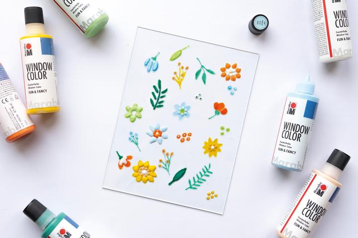 Immagine prodotto Marabu Colori per finestre Fun & Fancy (Verde linfa, 80 ml)