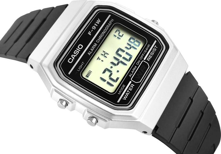 Image du produit Casio Retro Vintage - F-91WM-7A (Montre numérique, 33 mm)