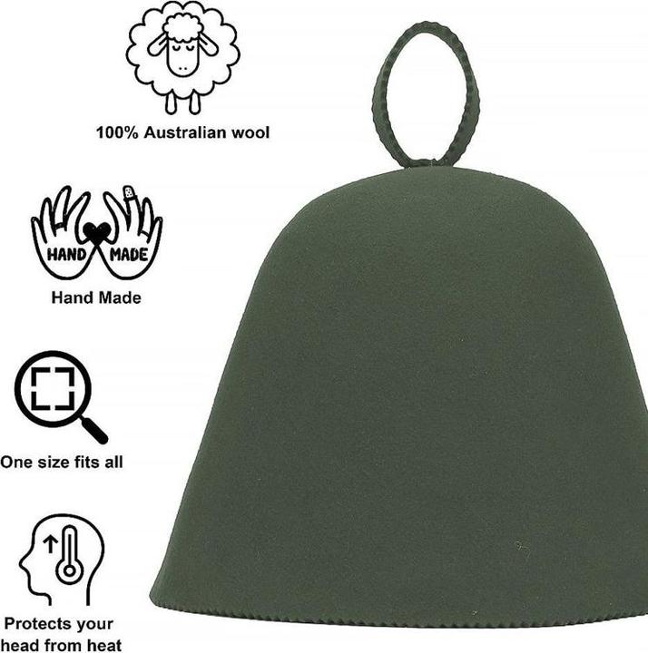 Actual product image Flammifera Sauna hat