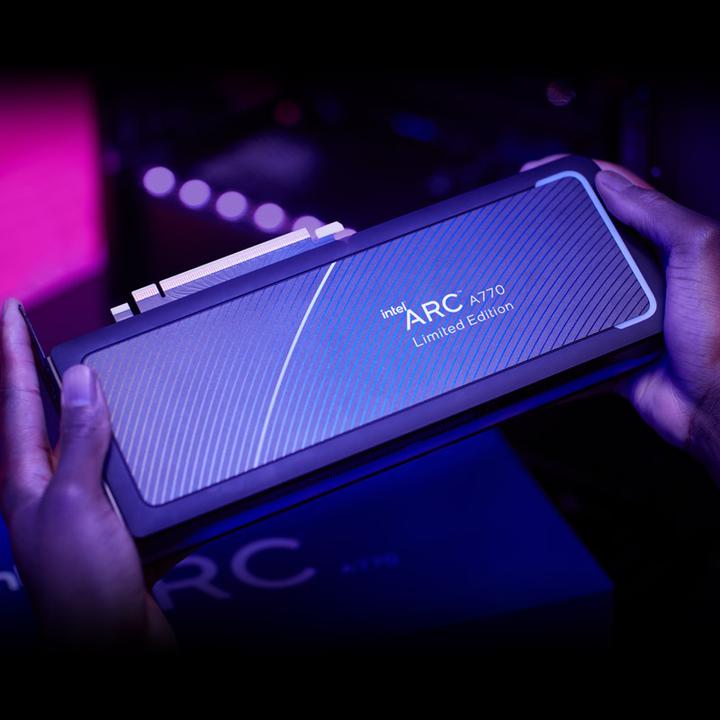 Actual product image Intel ARC A770 (16 GB)